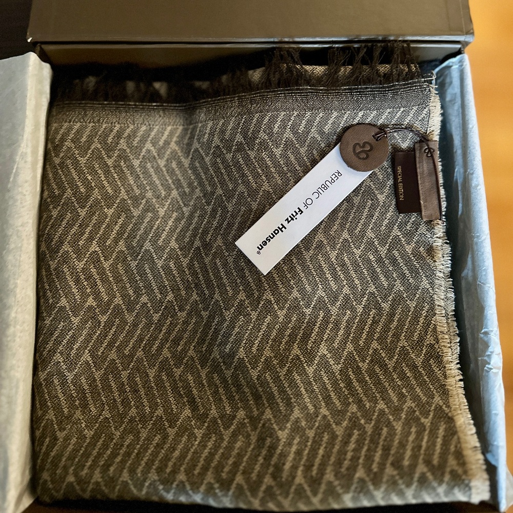 Fritz Hanzen Merino Wool Throw - 60th Anniversary edition
